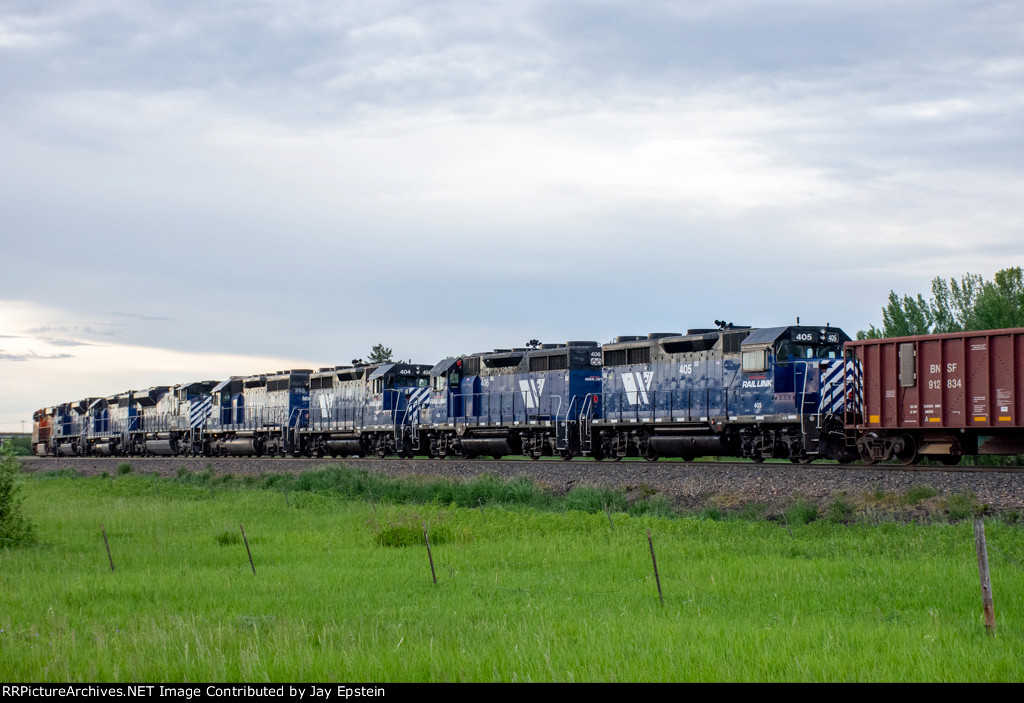 Sunset on the MRL- Literally!